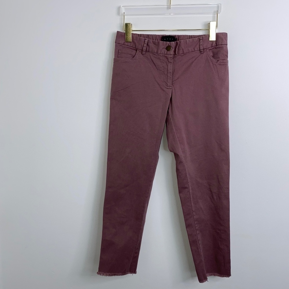 Hatch Women’s Size XS (0-2) MAUVE Maternity The Carson Pants Trousers
